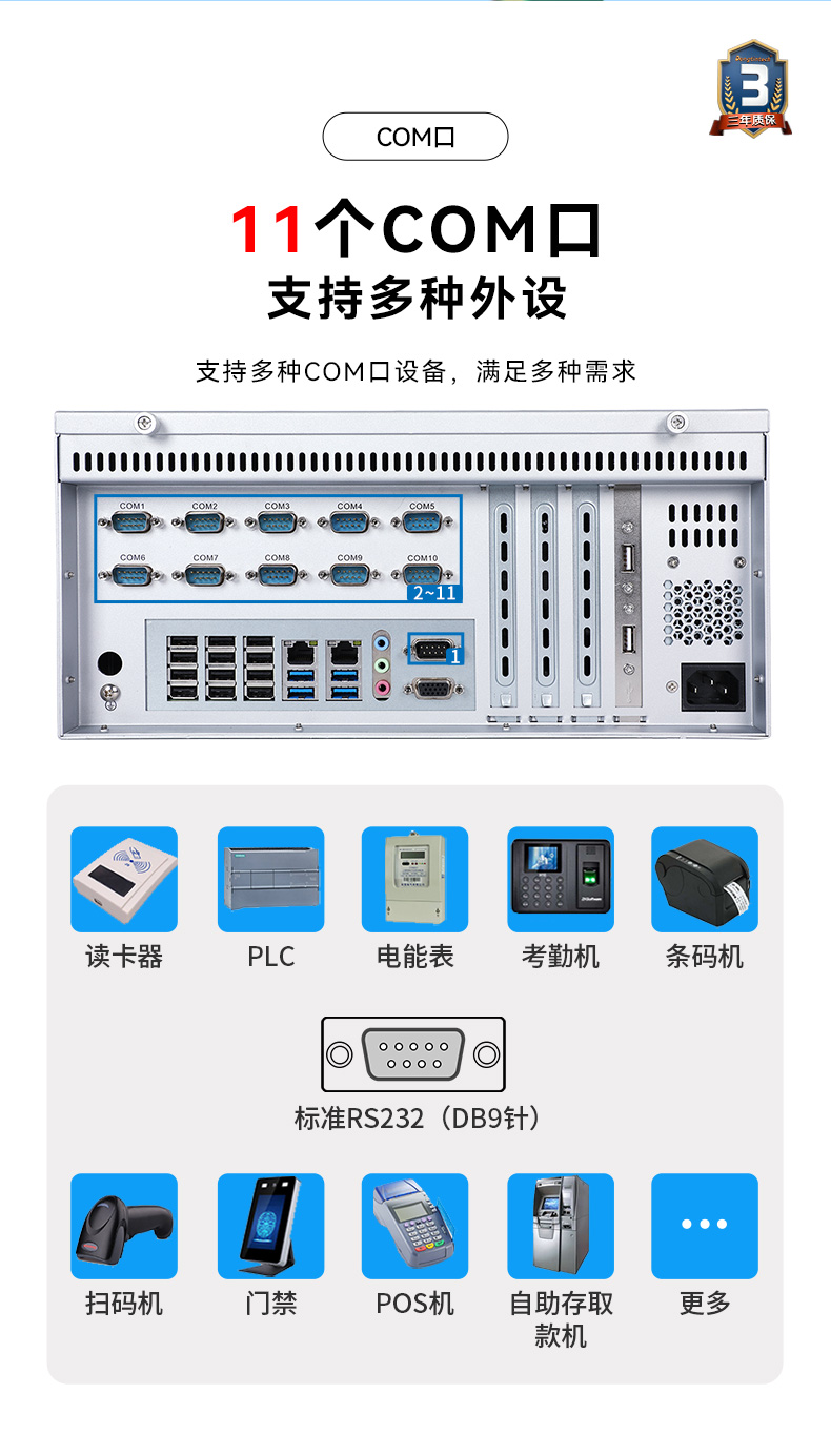 國產(chǎn)化芯片工控機,飛騰D2000處理器工業(yè)主機,DT-5206-SD2000MB.jpg